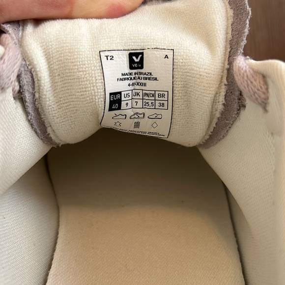Veja Campo Leather Full Parme Lows in Lilac- Amazing Condition! 😍 - Picture 7 of 7